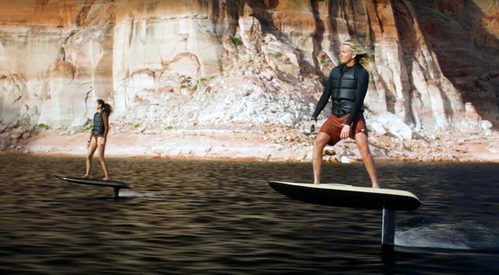 Advanced eFoil riding in Koh Phangan
